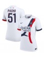 Zenske Futbalové oblečenie Paris Saint-Germain Willian Pacho #51 2024-25 Krátky Rukáv - Preč